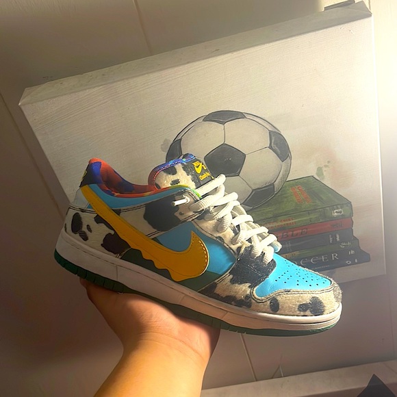 Ben & Jerry’s x Dunk Low SB “Chunky Dunky” Size 9 worn two times.